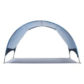 Beach Tent Sun Shelter for 4 Person, UPF 50+ Protection, Portable Sun Shade Canopy with Carrying Bag & Ground Stakes