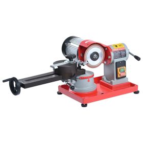 Circular Saw Blade Sharpener, 370W 3600RPM Rotary Angle Mill Grinder, Saw Blade Grinding Sharpening Machine with 6 Saw Centerings